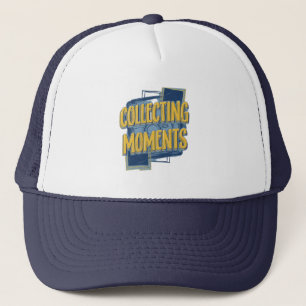 Casquette Collection de moments et non de choses Typographie