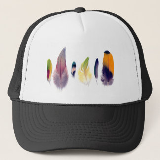 Casquette Collection de plume de perroquet
