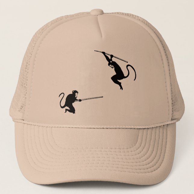 Casquette Combat de singe (Devant)