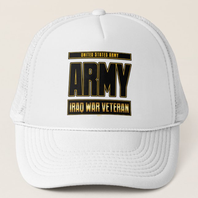CASQUETTE COMBATTANT D'IRAK - ARMÉE (Devant)