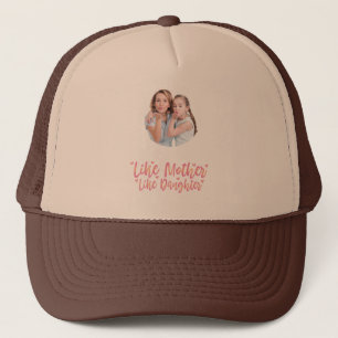 Casquette Comme Mère Comme Fille, Cadeau Personnalisé Maman