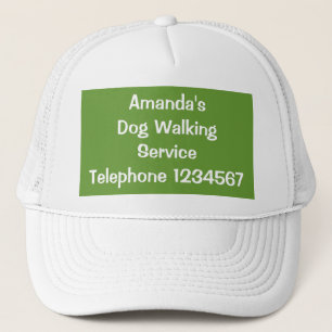 CASQUETTE COMMERCES, CHIEN QUI MARCHE.