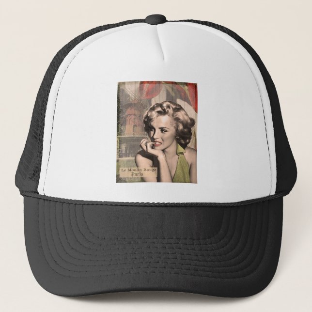 Casquette CON13CRBWRD-V4 le penseur Lips.tif rouge (Devant)
