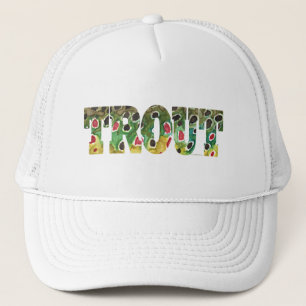 Casquette Conception Brown de truites