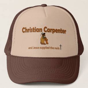Casquette Conception chrétienne de cadeau du charpentier 2