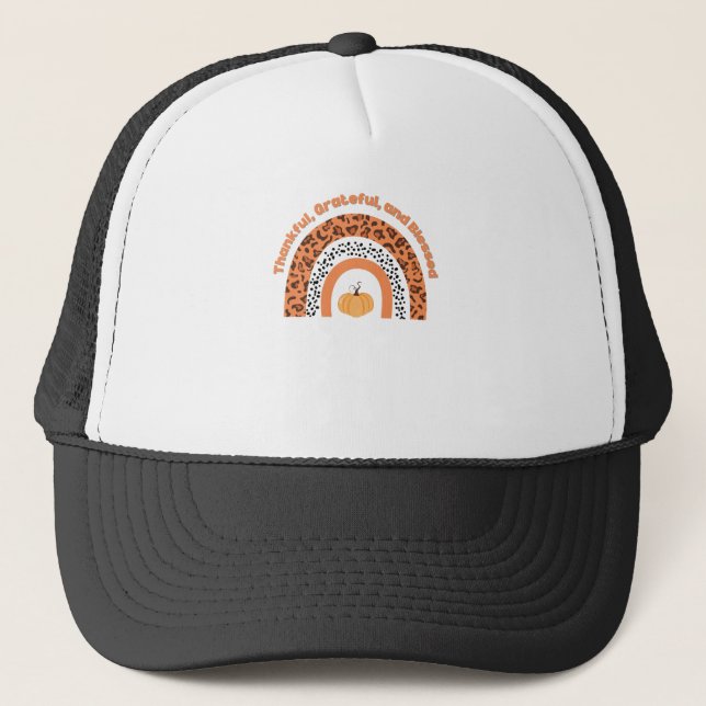 Casquette Conception citrouille (Devant)