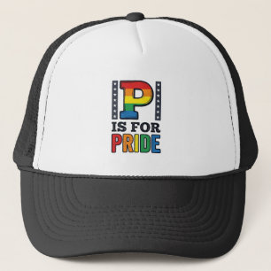 Casquette Conception de chemise arc-en-ciel de lettre de fie