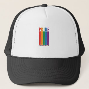 Casquette Conception de chemise de typographie arc-en-ciel d