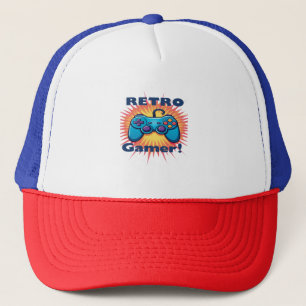 Casquette Conception de contrôleur de Gamer Retro pour le je