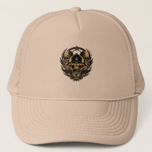 Casquette Conception de crâne complexe