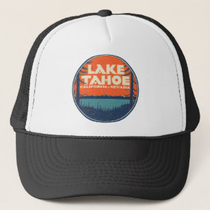 Casquette Conception de décalque de Vintage voyage du lac