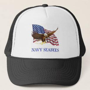 Casquette Conception de drapeau américain d'Eagle chauve de