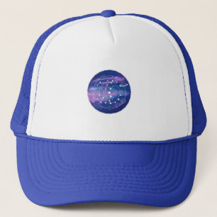 Casquette Conception de lune de galaxie minimale Art esthé