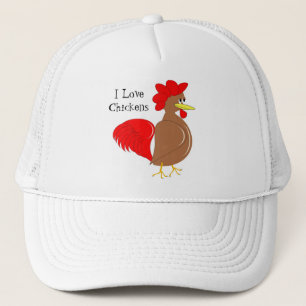 Casquette Conception de poulet