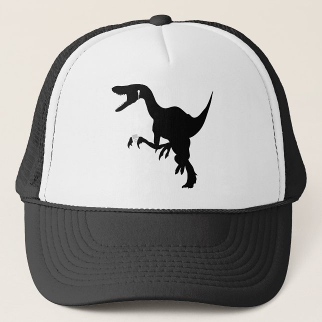 Casquette Conception de Raptor de danse (Devant)