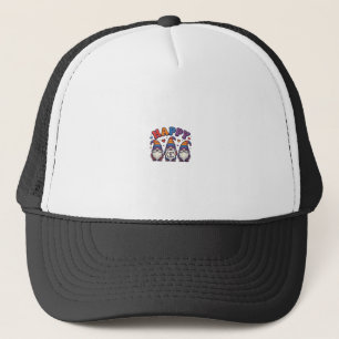 Casquette Conception de t-shirt arc-en-ciel Gnome du mois de