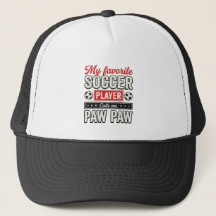 Casquette Conception de T-shirt de grand-père joueur de foot