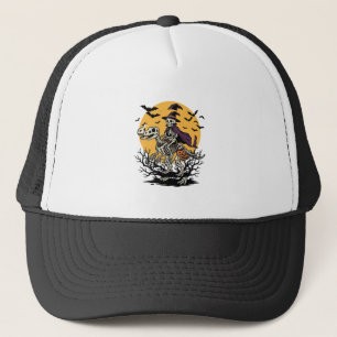 Casquette Conception de T-shirt Halloween dinosaure squelett