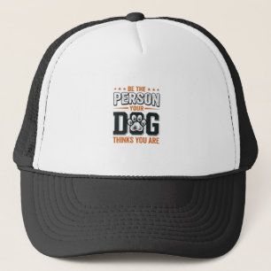 Casquette Conception de T-shirt Soyez la personne que votre