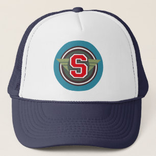 Casquette Conception Déco Lettre personnalisée "S"
