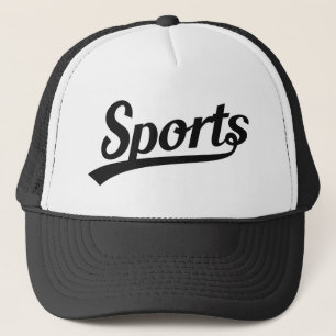 Casquette Conception des textes : Noir de SPORTS + votre