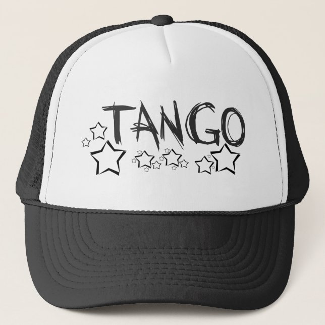 Casquette Conception d'étoile de tango ! (Devant)