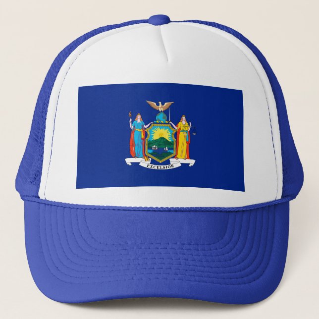 Casquette Conception du drapeau de l'État de New York (Devant)