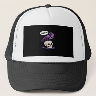 Casquette Conception graphique d'humour d'Halloween crâne de