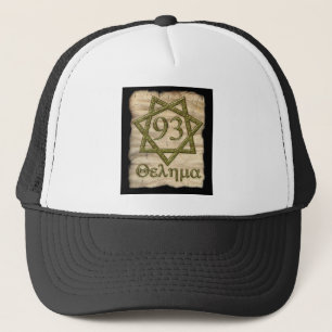 CASQUETTE CONCEPTION OCCULTE DE STYLE DE THELEMA