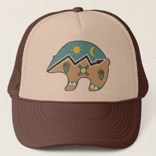 Casquette Conception tribale d'ours