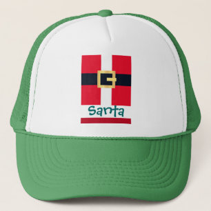 Casquette Conceptions rouges gaies de Père Noël de Noël
