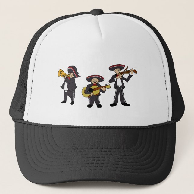 Casquette Concert mexicain Mariachi Band Fiesta Music (Devant)