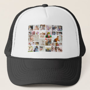 Casquette Concevez votre propre affiche de collage photo 30