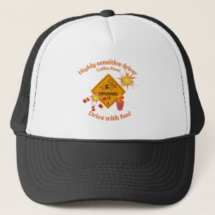 Casquette Conducteur très sensible : Café d'abord !