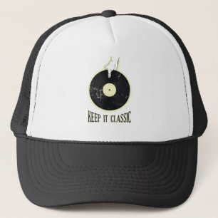Casquette Conservez-le Classic Vinyl Record