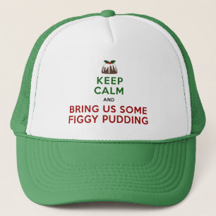 Casquette Conservez le pudding calme de Figgy
