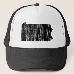 Casquette Contour affligé d'état de la Pennsylvanie