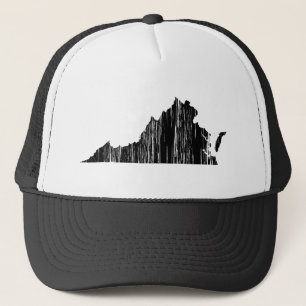 Casquette Contour affligé d'état de la Virginie
