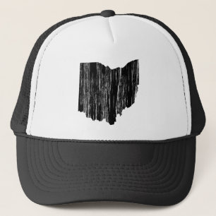 Casquette Contour affligé d'état de l'Ohio