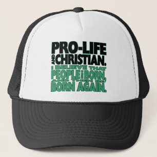Casquette "contre l'avortement et l'euthanasie et