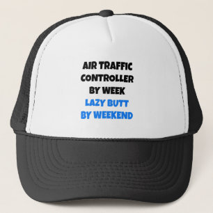 Casquette Contrôleur de la circulation aérienne Lazy Butt