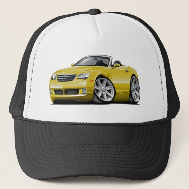 Casquette Convertible jaune de courant perturbateur (Devant)