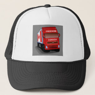 Casquette Convoi pour la liberté Canada 5 Arrière - plan gri