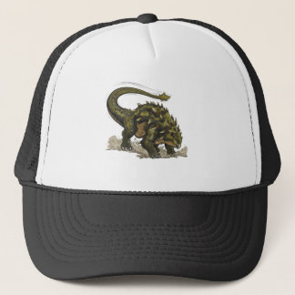 Casquette Cool Comics Style Stegosaurus Dinosaur Trucker Hat