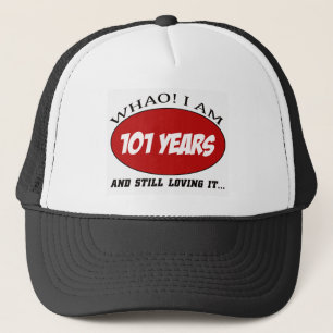 Casquette cool conceptions d'anniversaire de 101 années