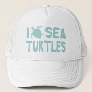 Casquette Cool de l'amoureux de la tortue de mer