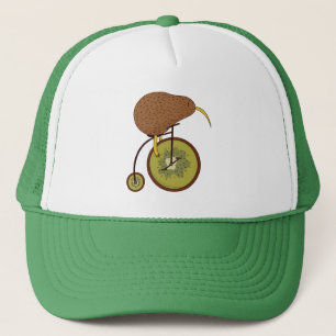Casquette Cool Kiwi Bird sur la conception de fruits Kiwi