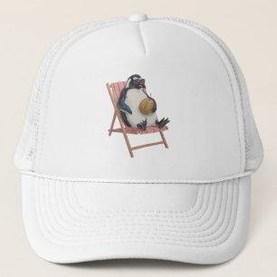 Casquette Cool Penguin Cap   Funny Summer Cartoon Hat