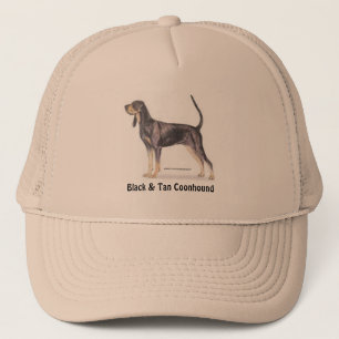 Casquette Coonhound noir & tan