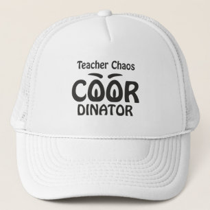 Casquette Coordonnateur de chaos enseignant - Éducateur funk